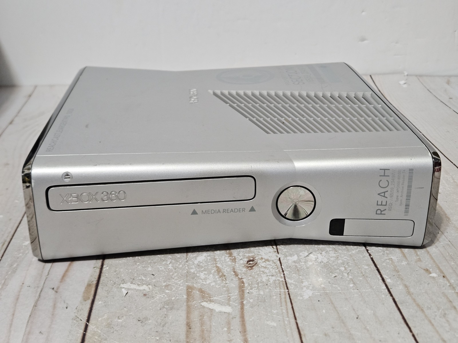 Microsoft Xbox 360 Slim Halo Reach Limited Edition Console Only Tested 250GB