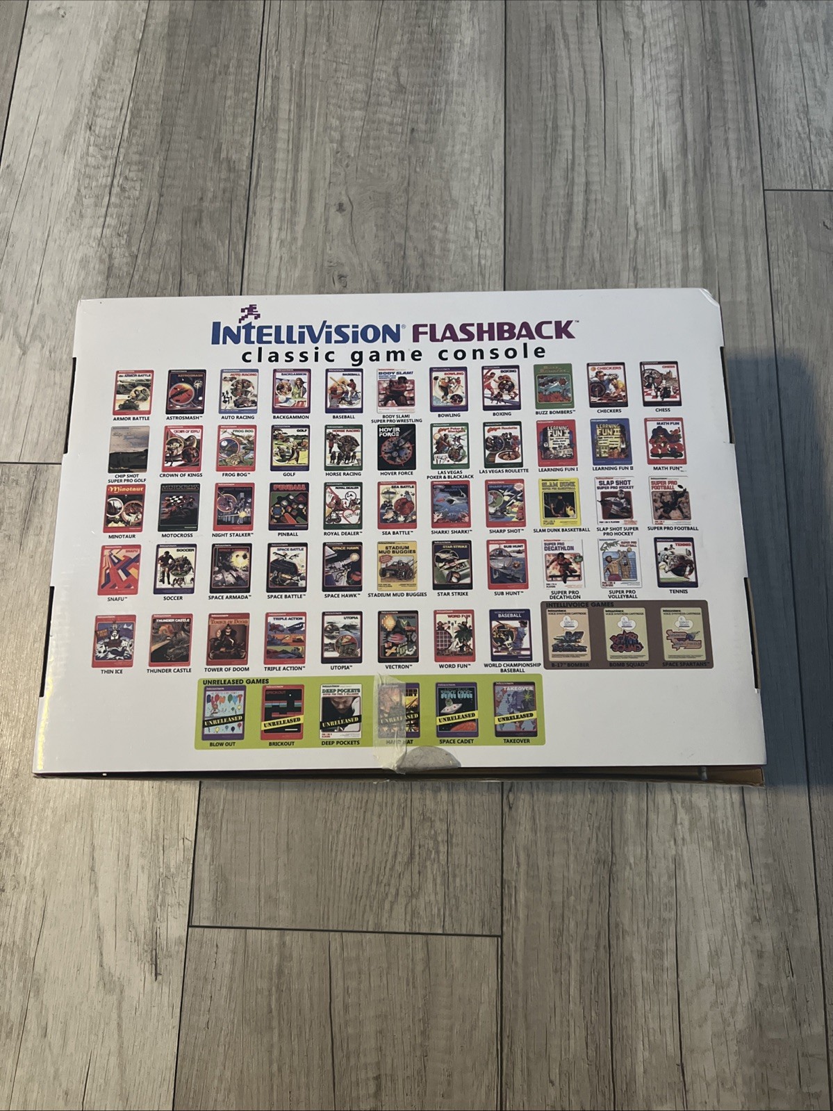 Intellivision Flashback Classic Console – 61 Retro Games – Plug N Play Set Used