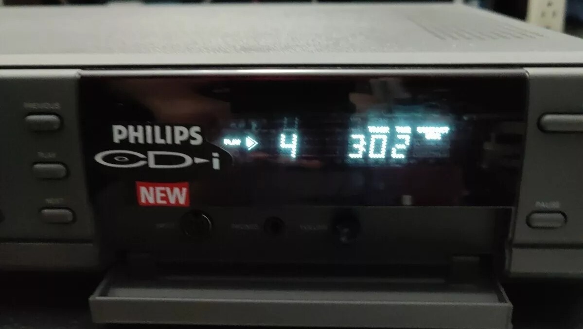 Philips CDi Console CDi 220 Matchline,Game,RCA Cable And current,do not control.