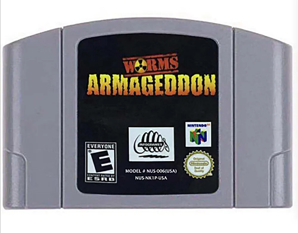 N64 game accessory Worms-Armageddon