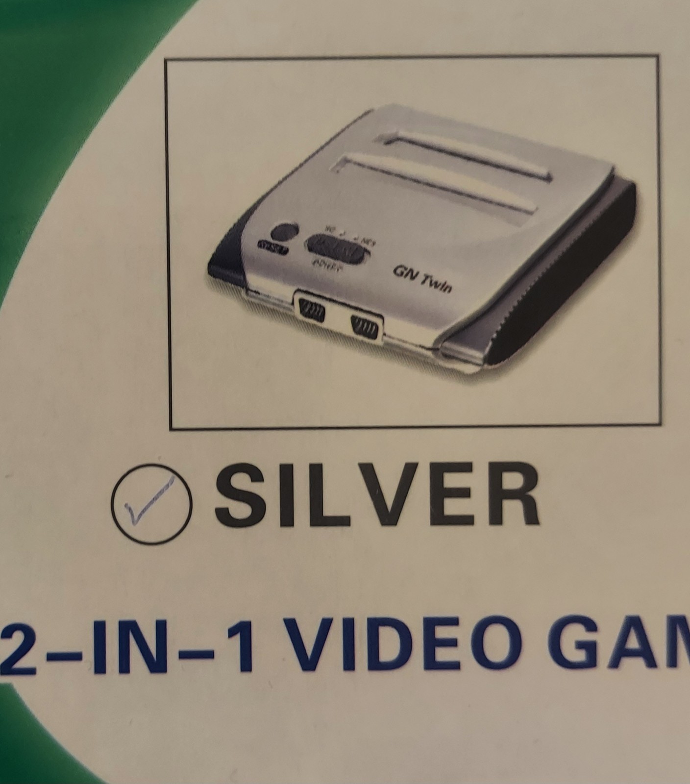 NEW Yobo GN-TWIN Console For Vintage SEGA GENESIS & NINTENDO NES Game Cartridges