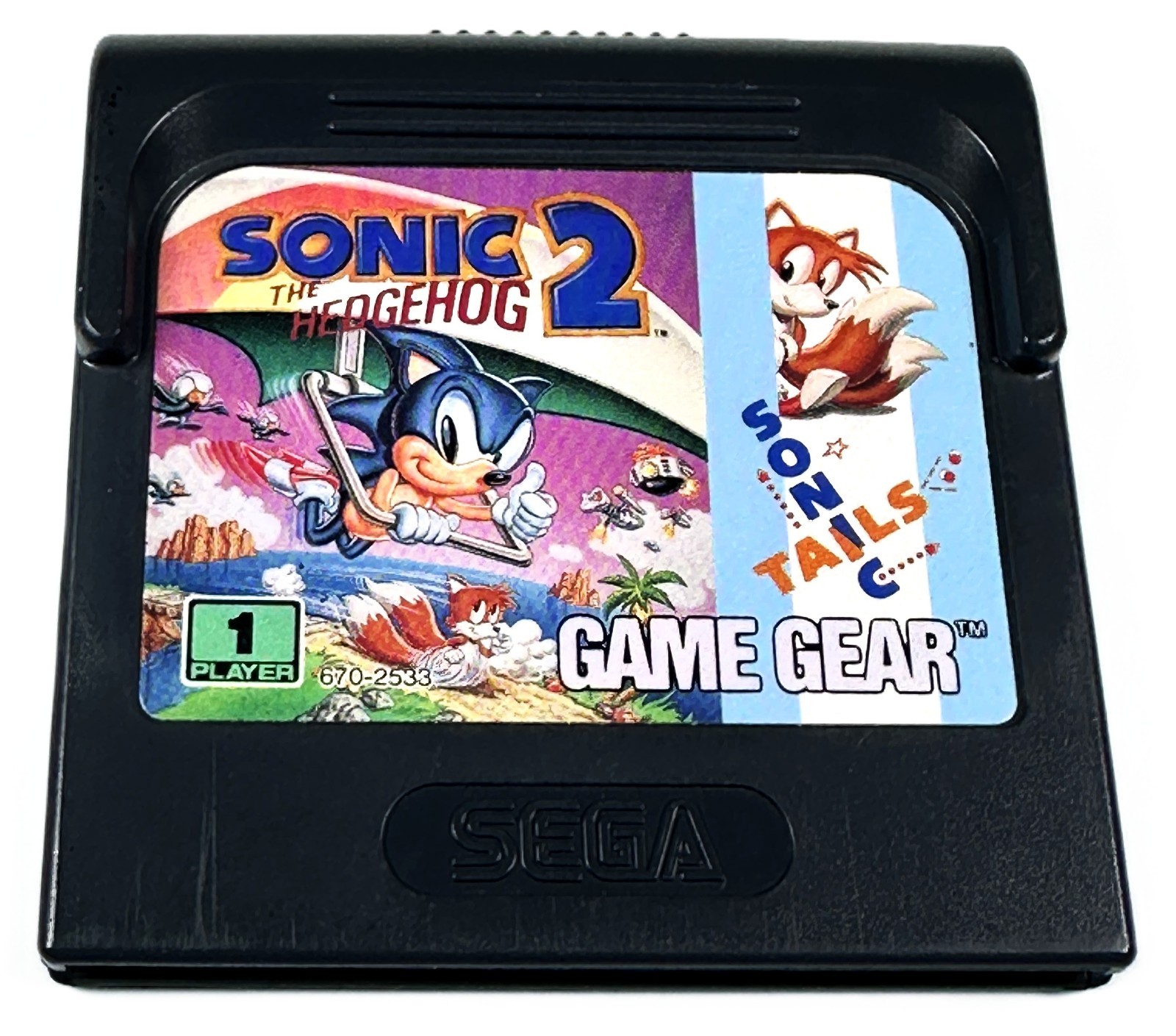 ❤️ SEGA Game Gear Console RECAPPED w CERAMIC SMD Caps, Glass Lens + Video Game