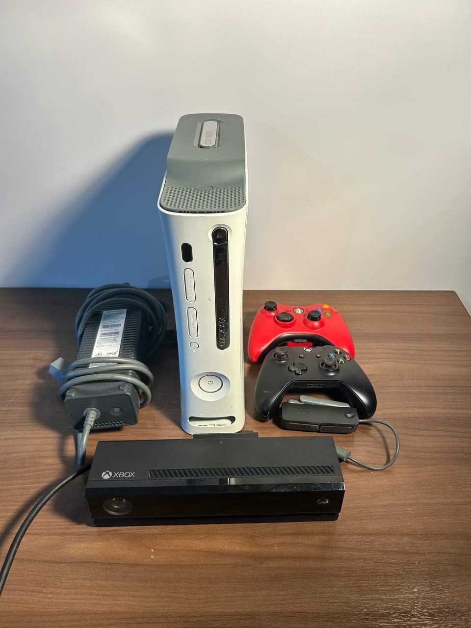 Microsoft Xbox 360 Pro 60GB Console Bundle with Controllers and Kinect