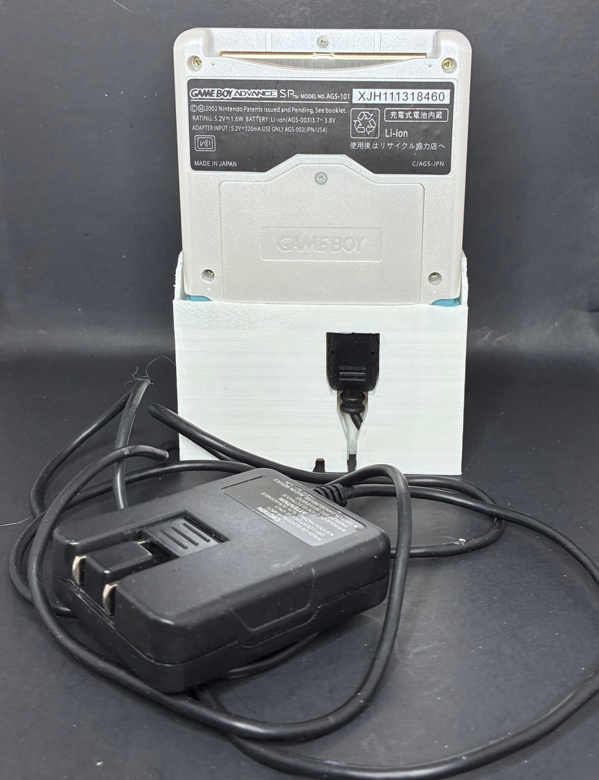 See Video: Nintendo Game Boy Advance SP IPS V2, White/Blue, Games & Accessories