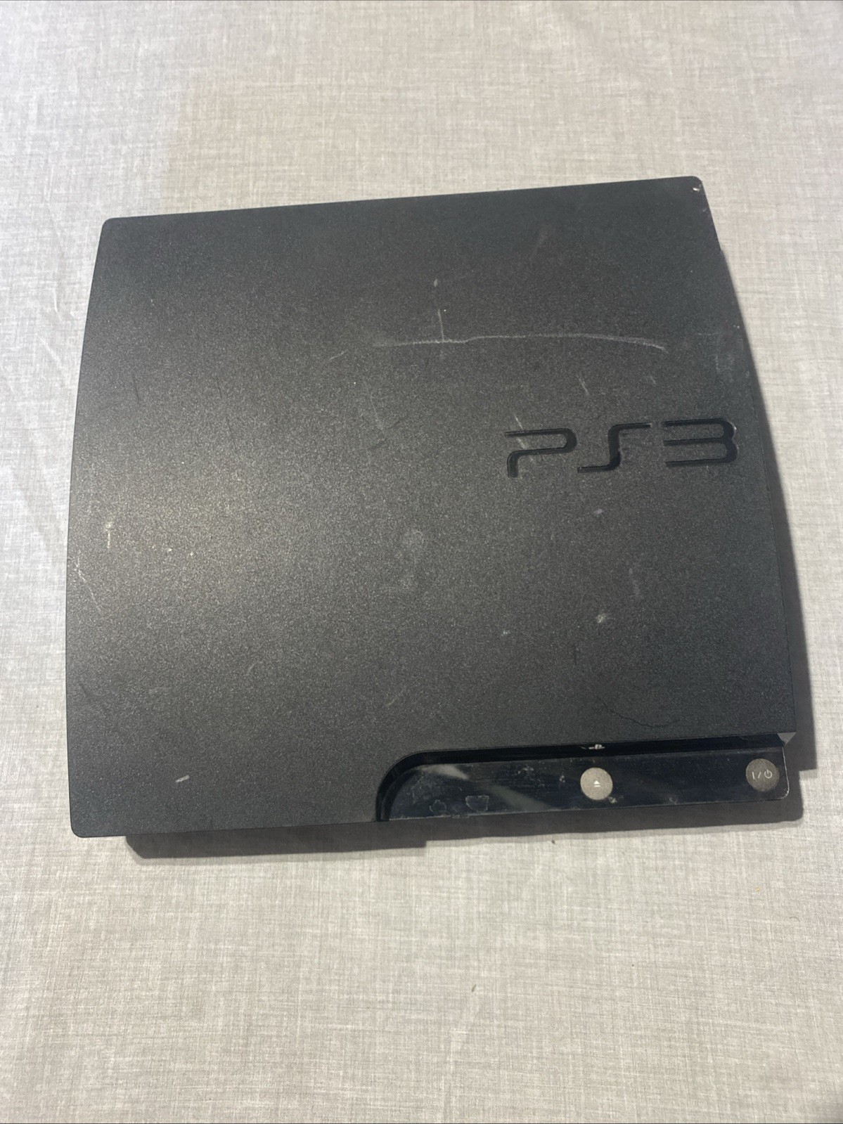 Sony PlayStation 3 PS3 Slim CECH-2001A Black Console Only Tested Works