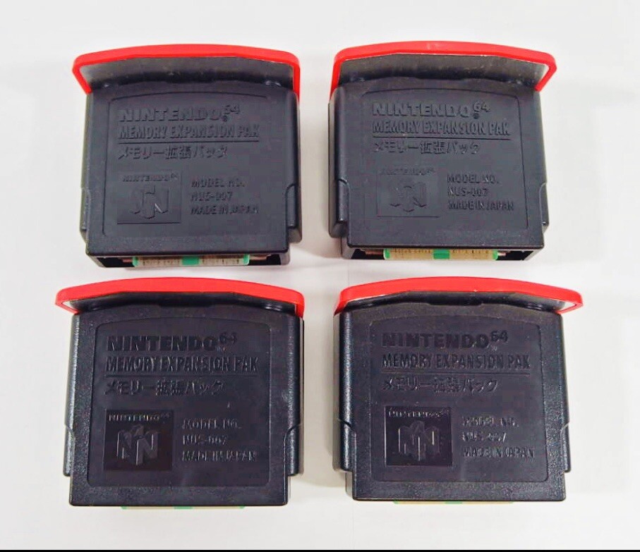 Set of 12 Nintendo 64 Memory Expansion Pak N64 High resolution pack NUS-007