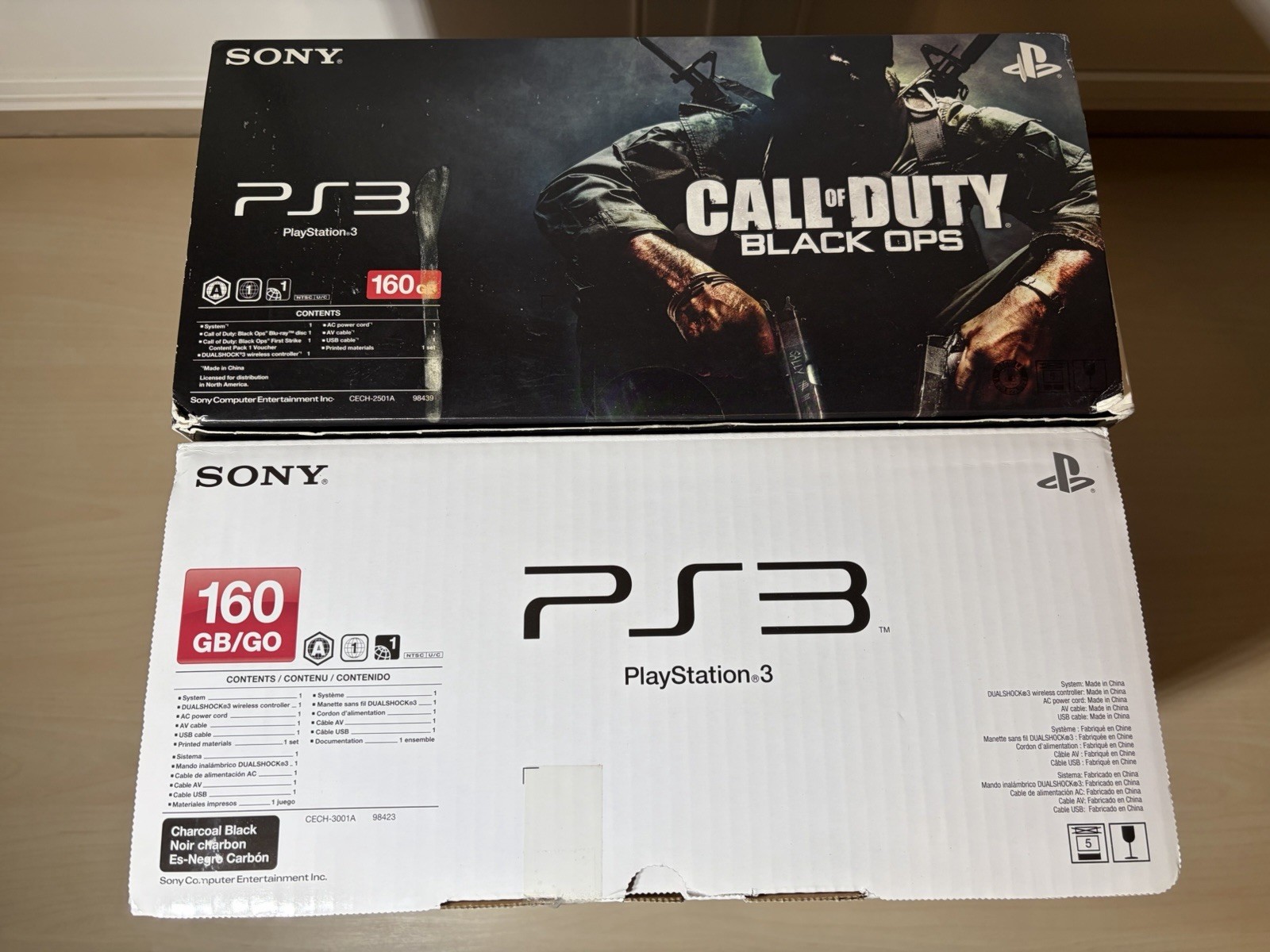 Sony PlayStation 3 PS3 Slim 160GB Call Of Duty Black Ops – Complete – Mint Cond