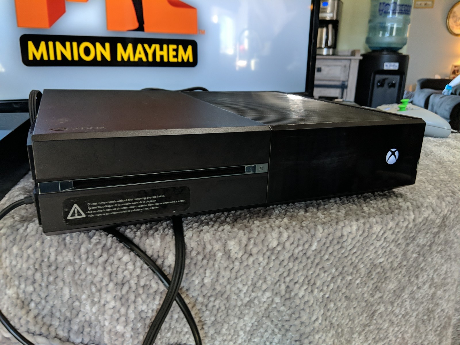 Microsoft Xbox One 500GB Console Gaming System Black 1540 W/ Cables *TESTED*