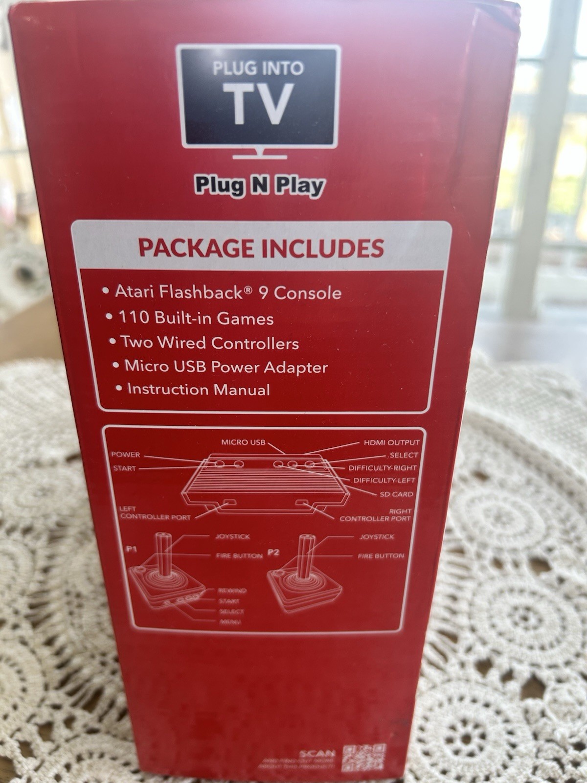 Atari Flashback 9 Deluxe Console with 110 Built-In Games