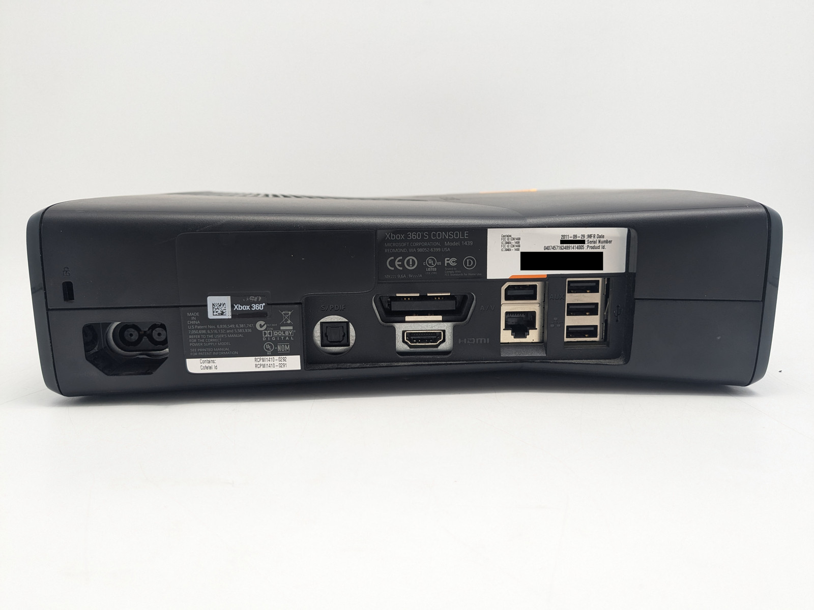 Microsoft Xbox 360 Slim Home Video Game Console 250GB (1439) – Black