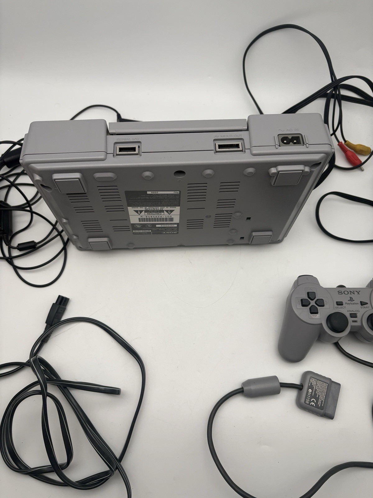 Sony PlayStation 1 Console SCPH-7501- PS1 BUNDLE – TESTED AND WORKING