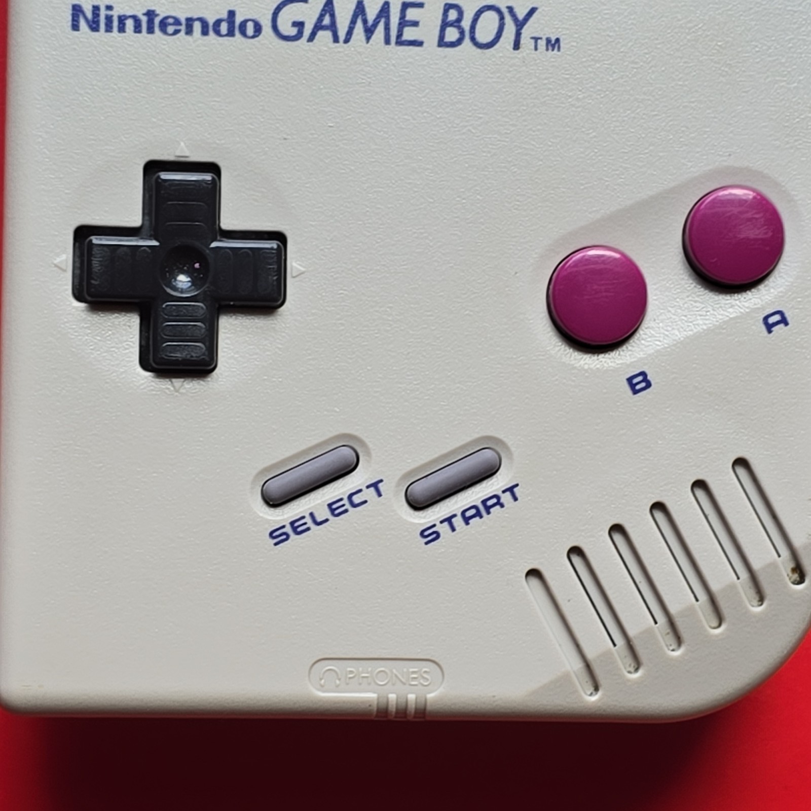 Nintendo Game Boy Original DMG-01 Handheld System with Tetris – No Dead Pixels