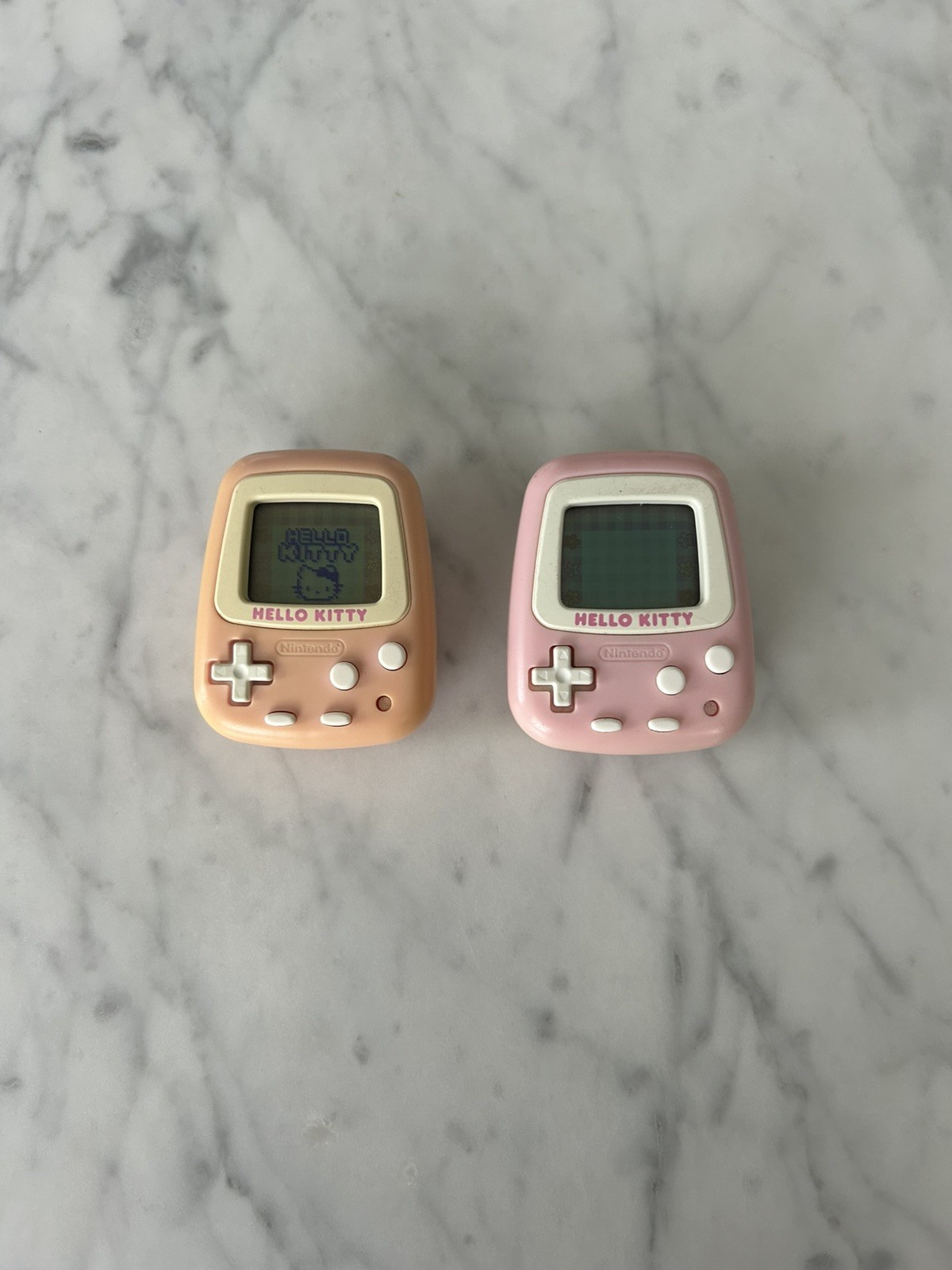 Nintendo Pocket HELLO KITTY Sanrio Game Pedometer MPG-001 LOT of 2 *US SELLER*