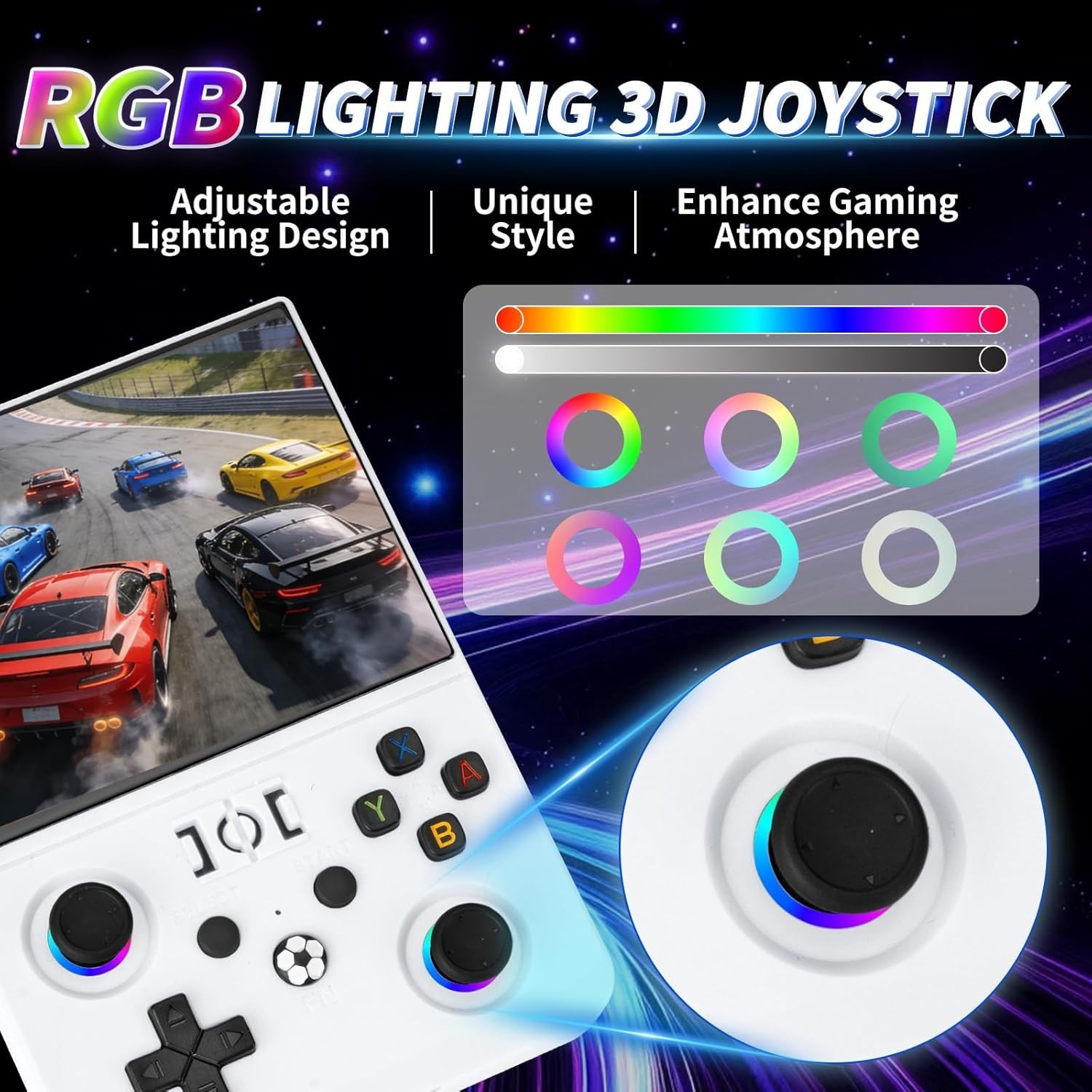 Portable R36MAX II Game Console – 64GB, 4000mAh Battery, Ultimate Gaming Gift