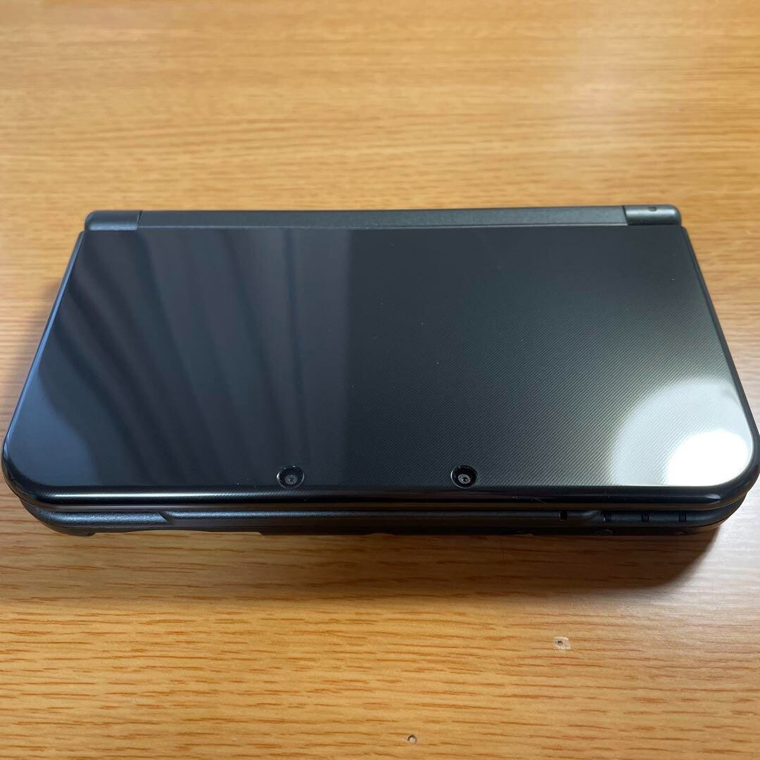 New Nintendo 3DS XL LL Metallic Black Console Stylus Working Tested Japanese ver