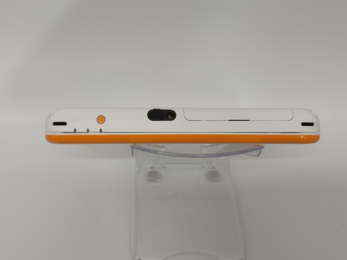 B7141 Nintendo new 2DS console LL XL Orange x White Japan w/box adapter pen fx