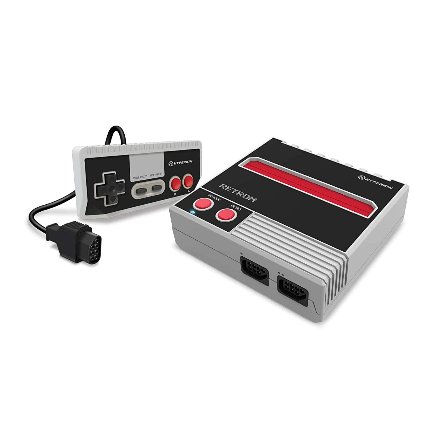 Hyperkin RetroN 1 AV Gaming Console for Nintendo NES Games – Gray