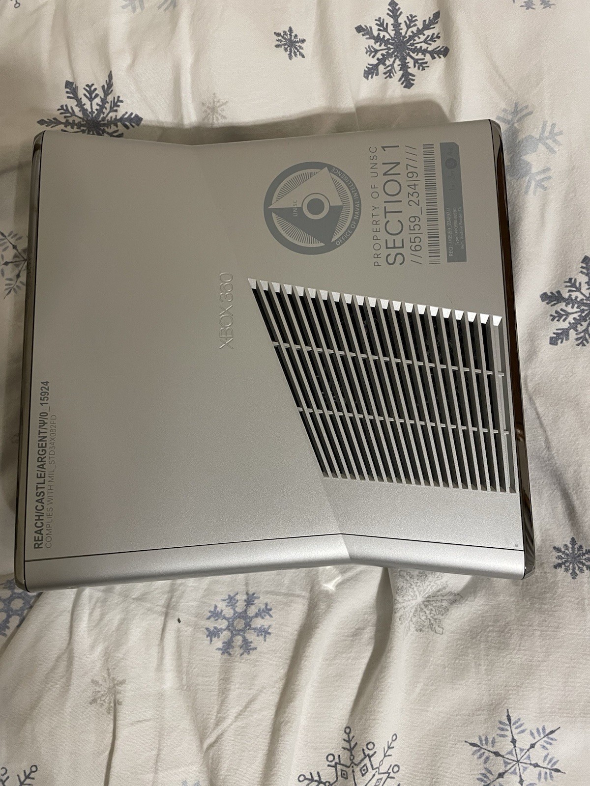 Xbox 360 Halo Reach Edition Console CIB-Extra Controller-Cooling Fan-Cables-Nice