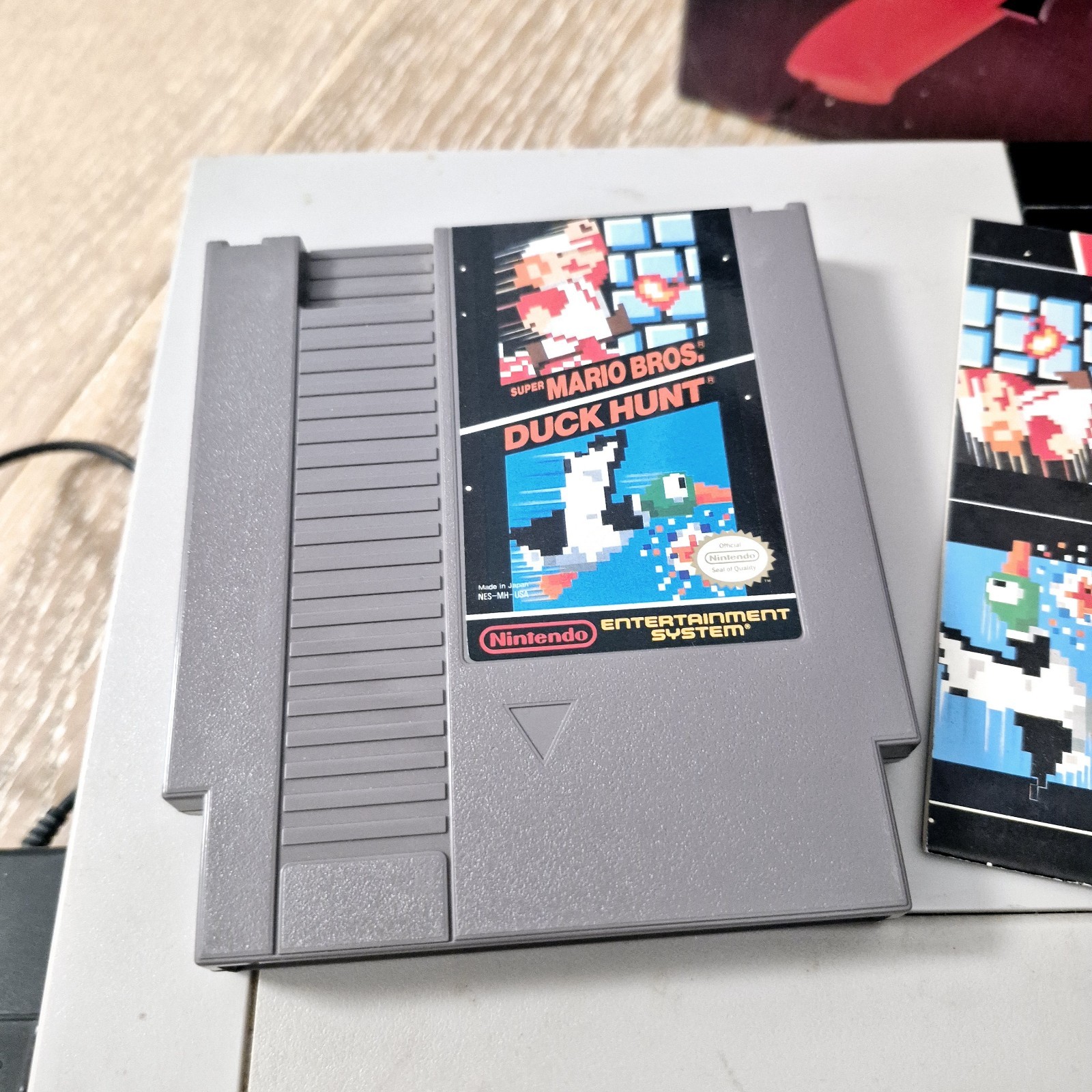 Nintendo NES Action Set Condole Orange Blaster in Original Box