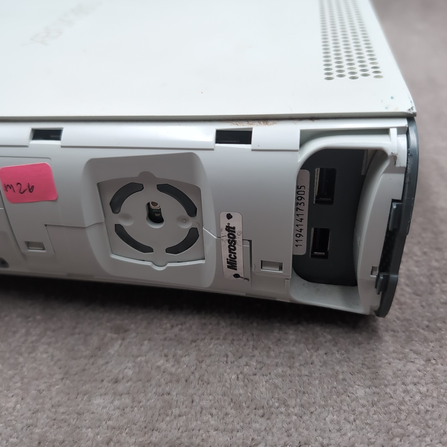 Microsoft Xbox 360 Game Console Hdmi for Parts/Repair Red Ring