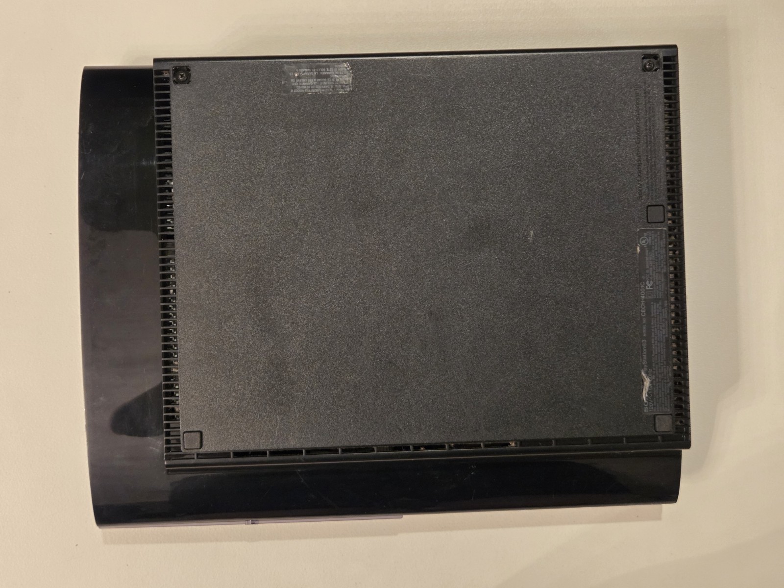 Playstation 3 Slim 500GB Console and game Only Black Tested Working CECH-4001C