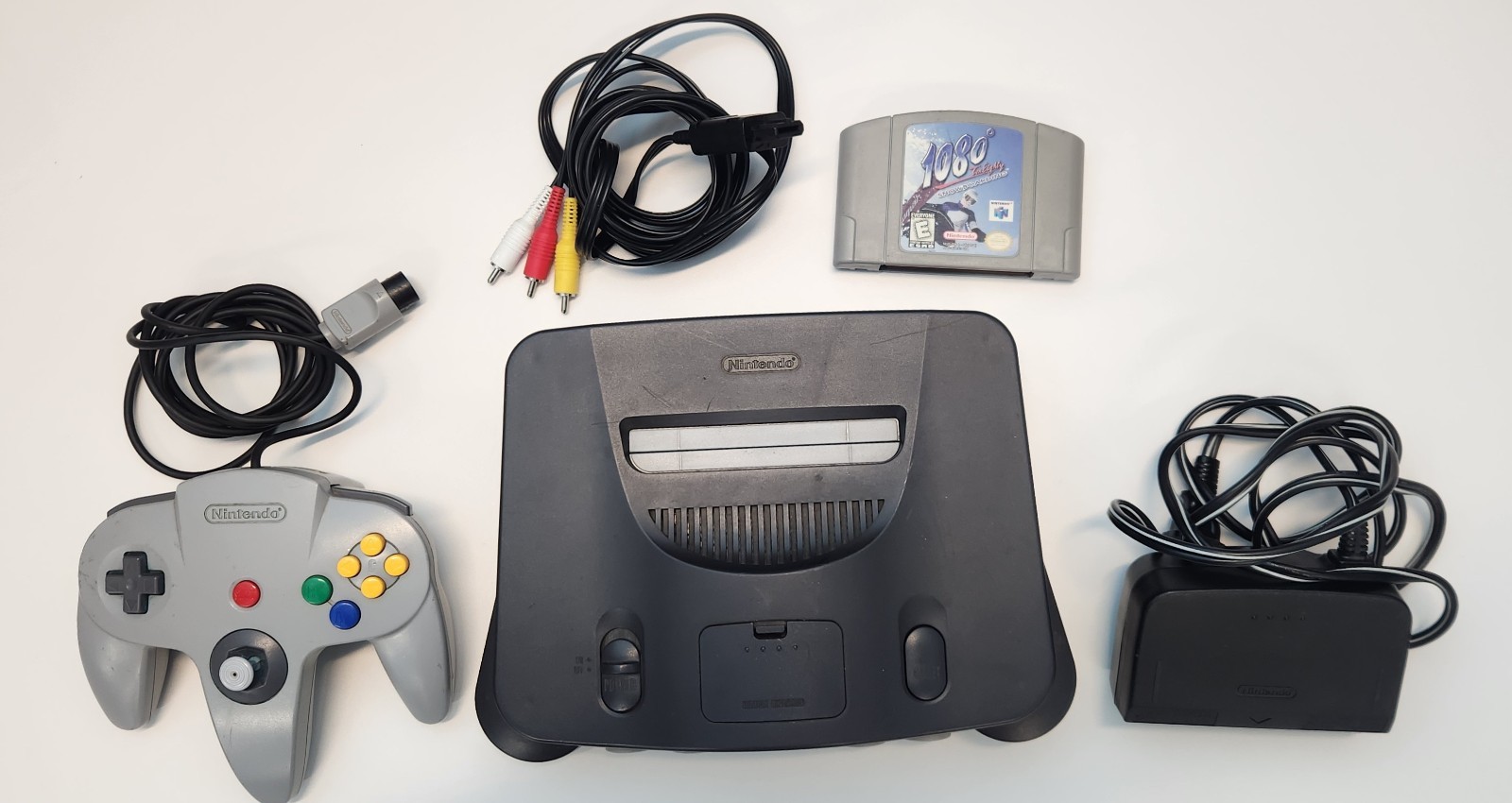 Nintendo 64 Console Complete with 1 Official Controller & 1 Game Snowboarding