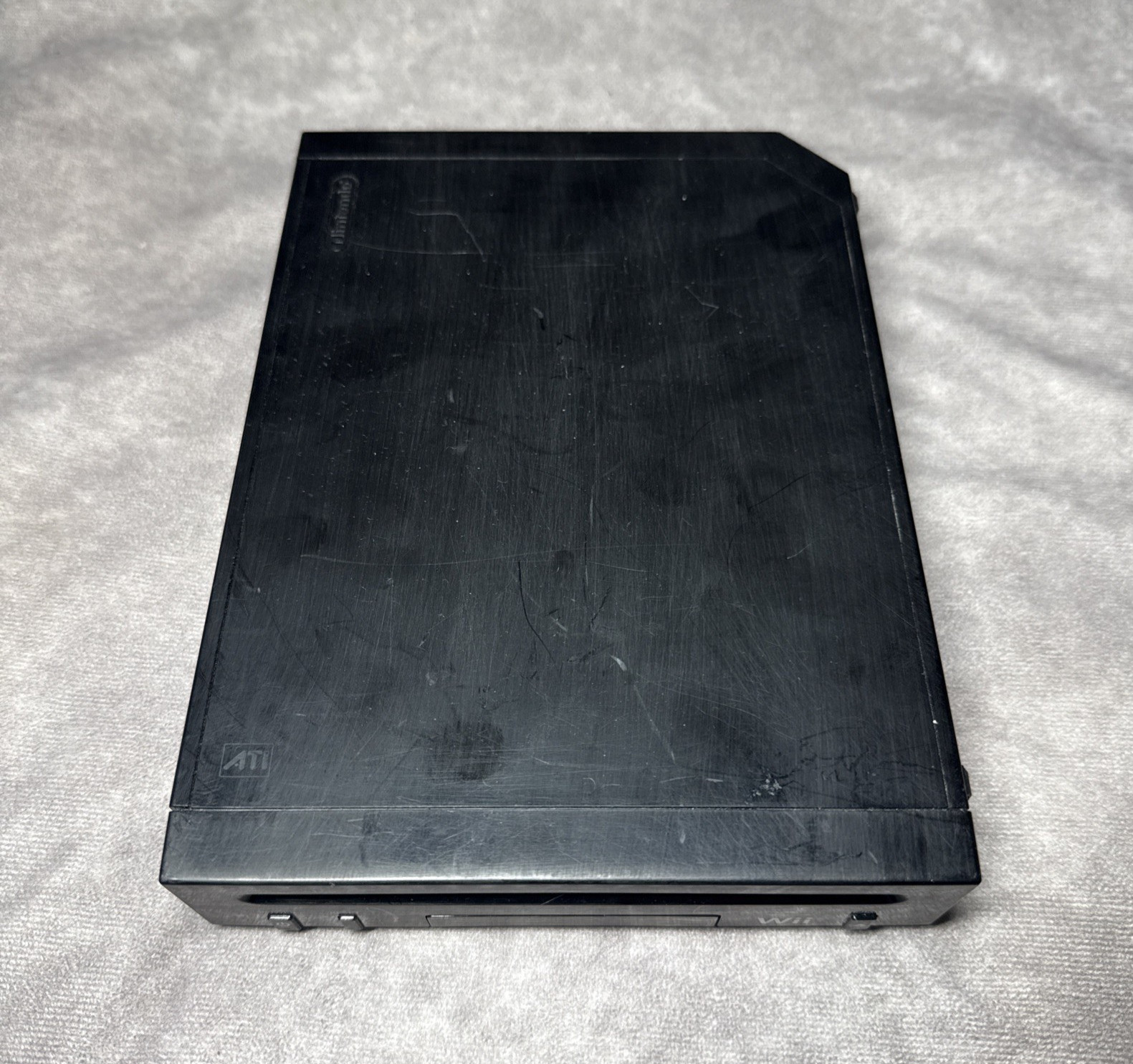 Nintendo Wii Family Edition RVL-101 512MB Black Console Tested Works
