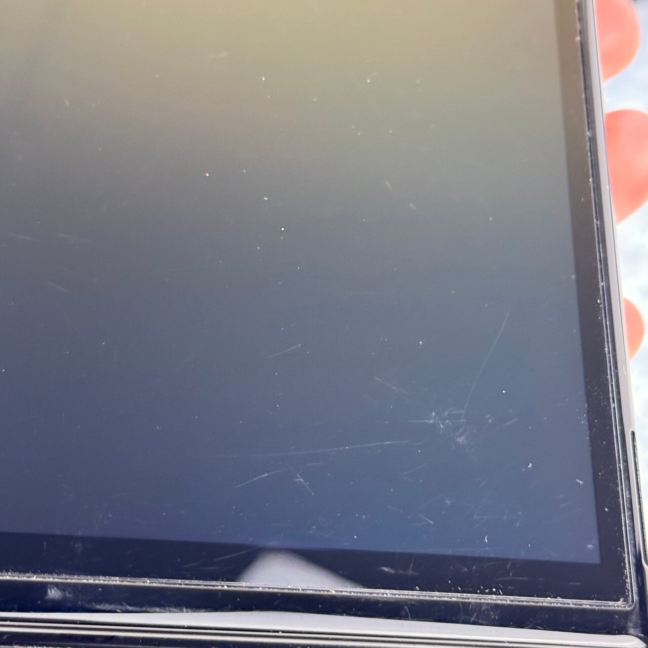 Nintendo Switch OLED Console Tablet Only Screen Scratched Genuine Products
