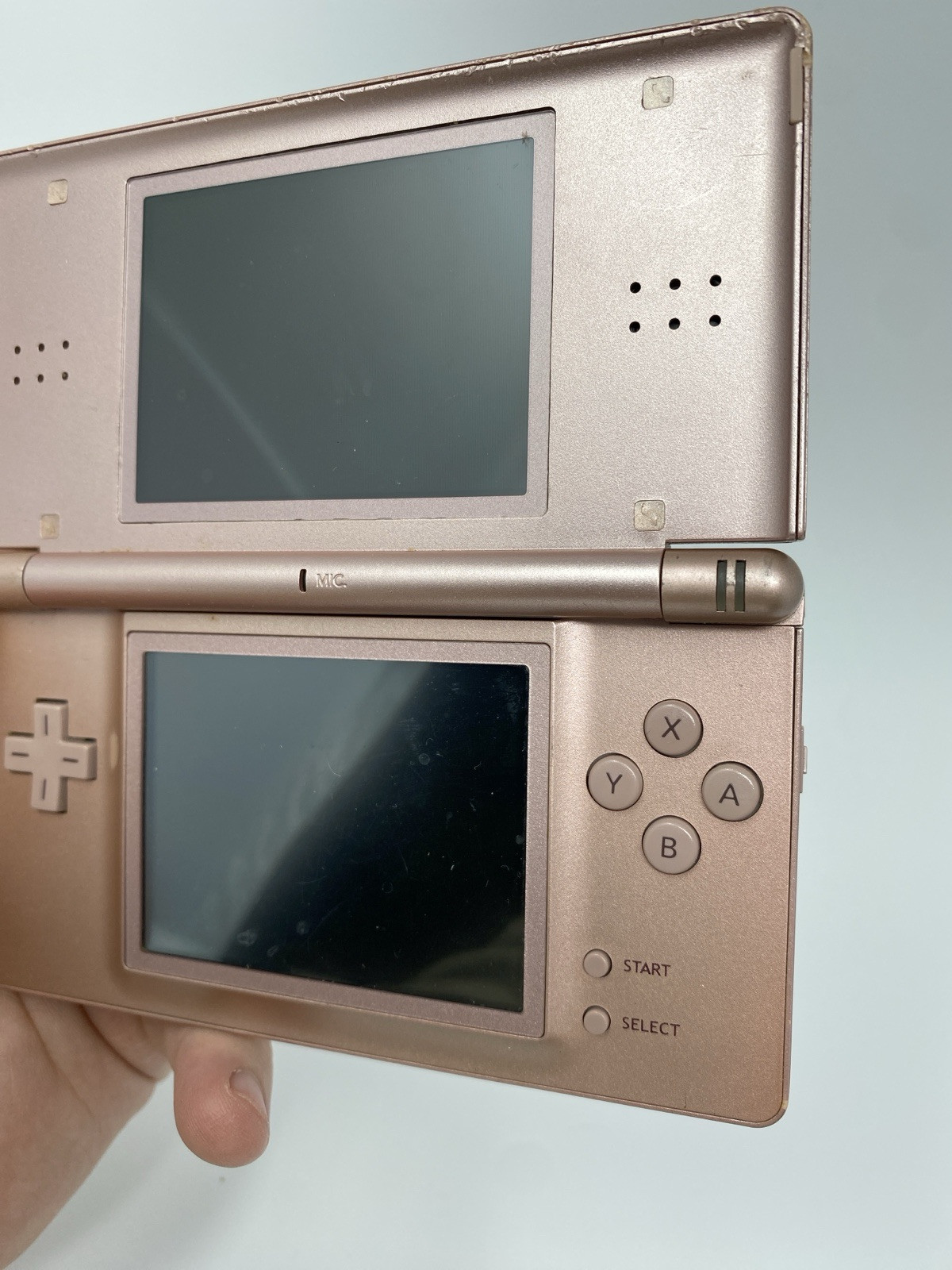 Nintendo DS Lite Pink Handheld USG-001 W/Charger *Tested* Ships Fast