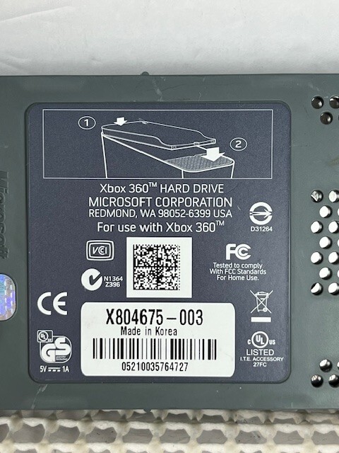 Microsoft XBox 360 HDD Hard Drive ONLY