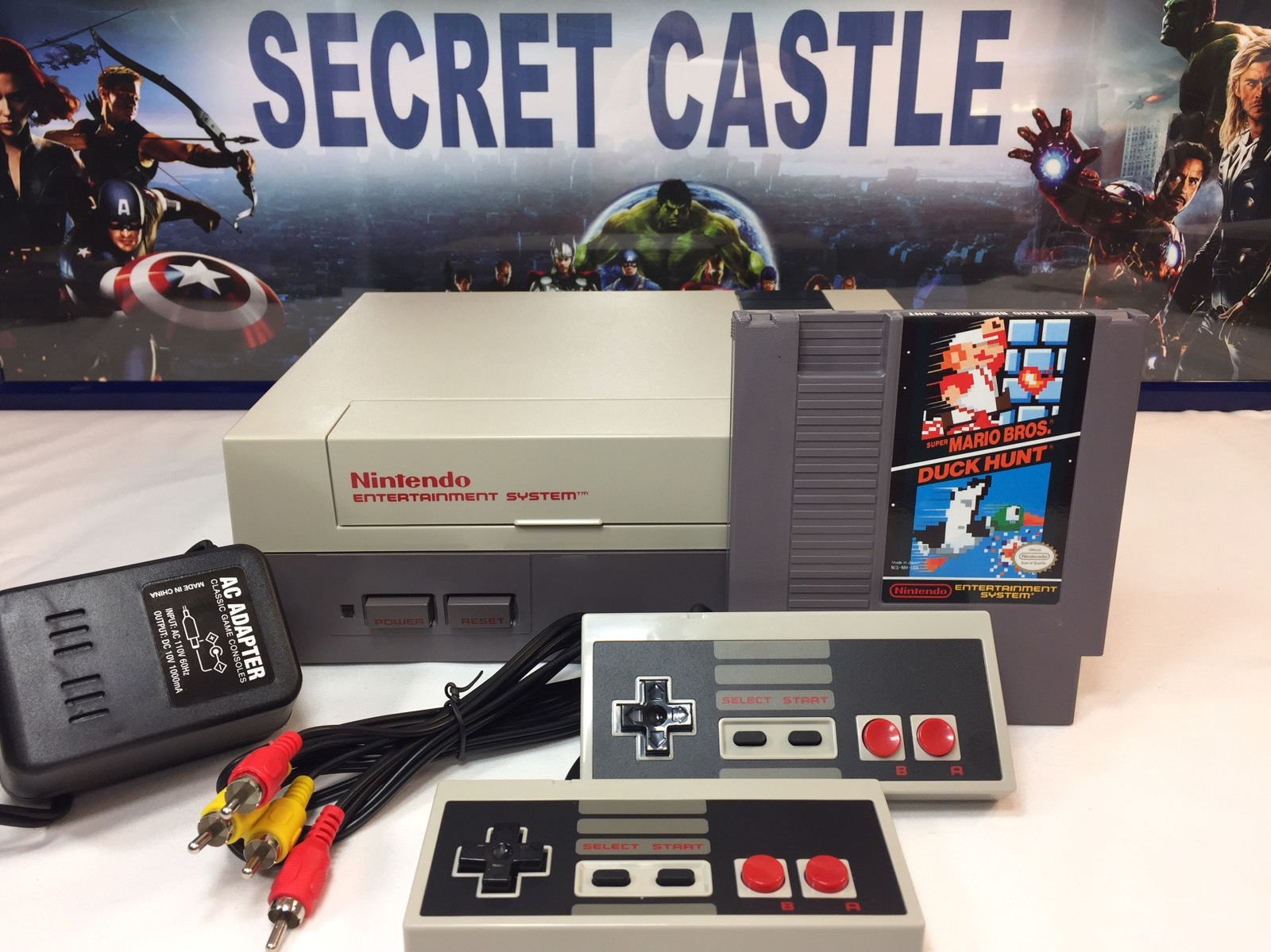 Nintendo NES System Console W/ Super Mario Bros NEW 72 PIN WARRANTY FAST SHIPING