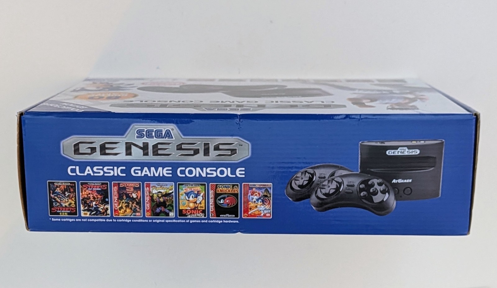 SEGA GENESIS CLASSIC MINI GAME CONSOLE WITH 80 BUILT IN GAMES 25th Ed. OPEN BOX