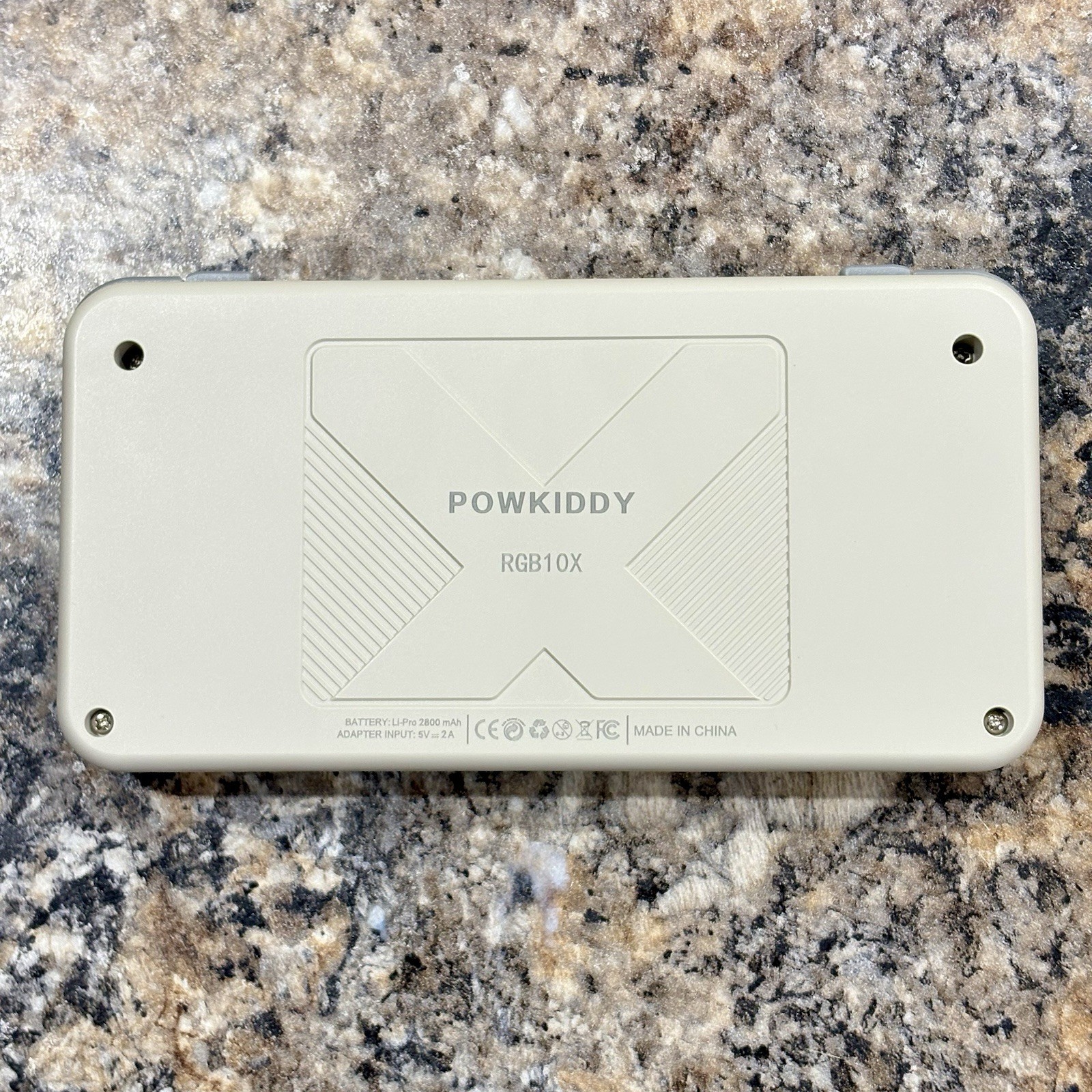New PowKiddy RGB10X Gaming Handheld New 64GB Card Custom Loaded Ready To Play