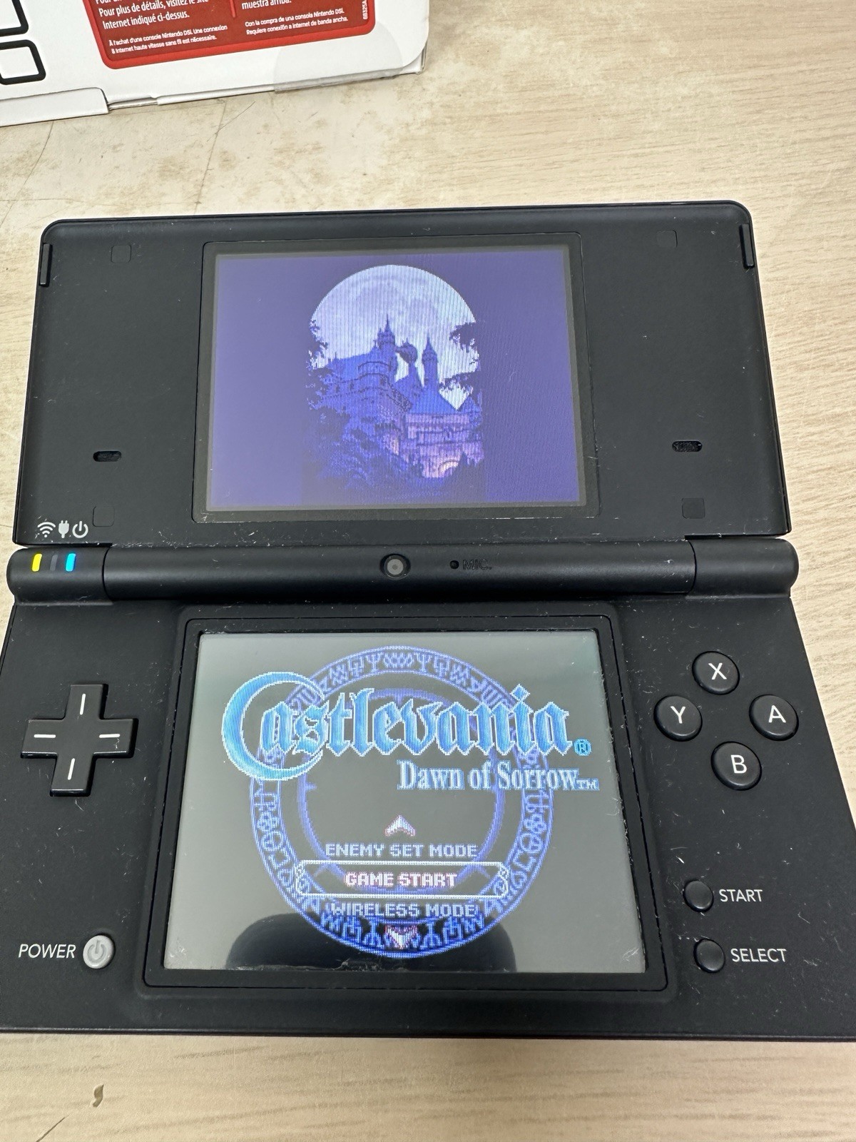 Nintendo DSi – Matte Black – Complete in Box CIB w/ Inserts/Charger/Stylus WORKS