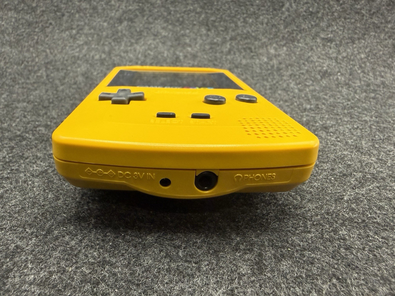 Nintendo Game Boy Color Dandelion Yellow OEM CGB-001 Cleaned & TESTED