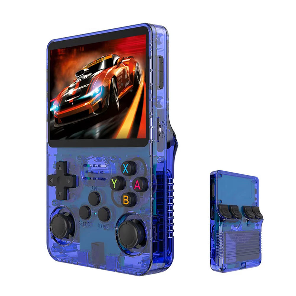 ARKOS R36S Retro Handheld Game Console – Linux System, 3.5-Inch IPS Screen, 64GB
