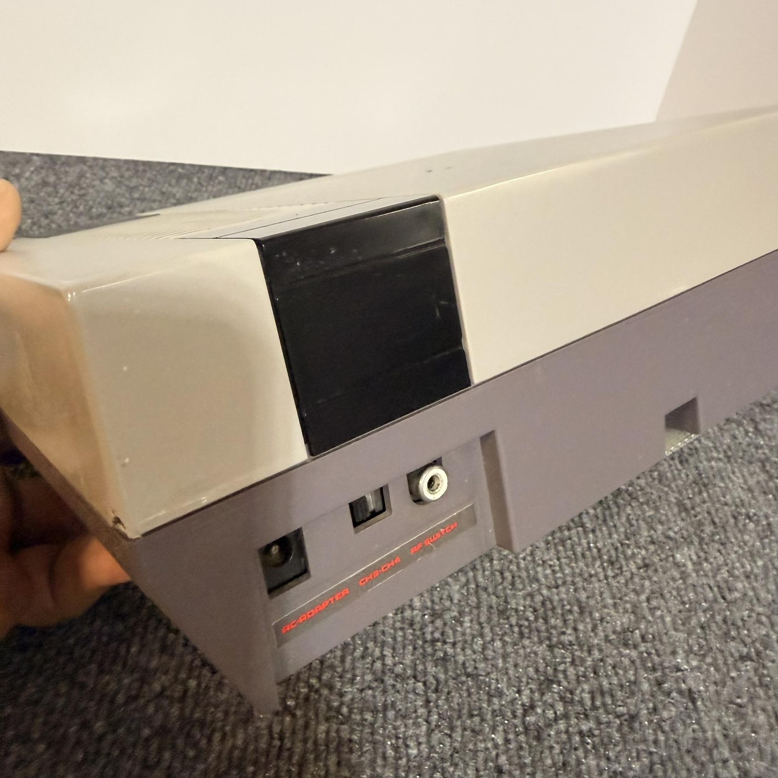 Vintage Nintendo NES-001 Console Gray Japan NTSC-U/C AC Adapter Tested System