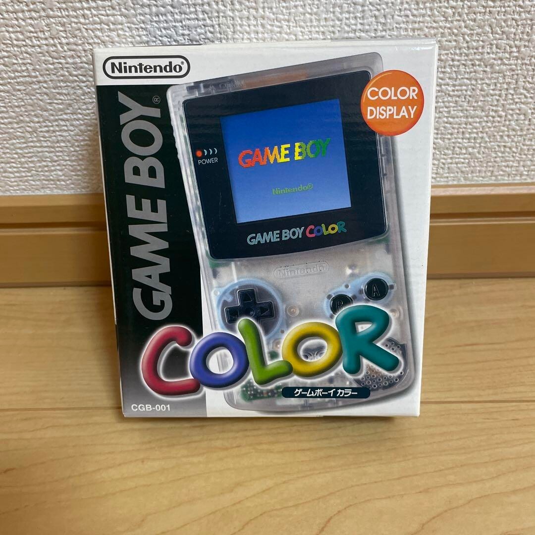 RARE Gameboy Color Console Clear Japan COLLECTORS ITEM USED