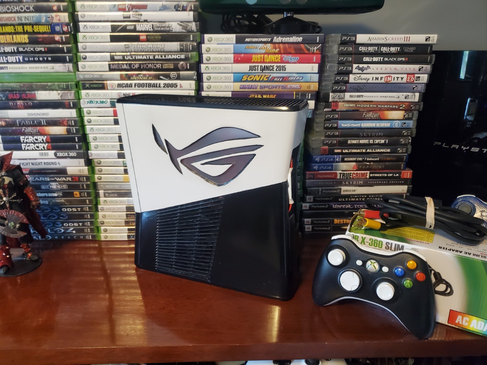 Microsoft Xbox 360s Special Console 63 Games + 500gb + LED + Controller + Power