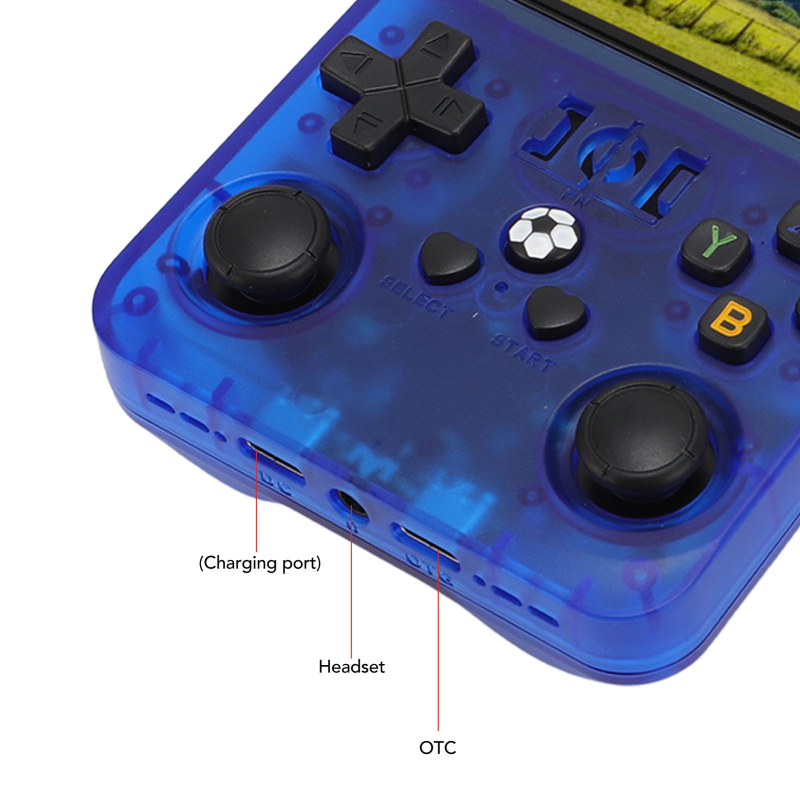 Handheld Game Console 4 Inch IPS Screen Open Source Portable Retro Video Ga YWIY