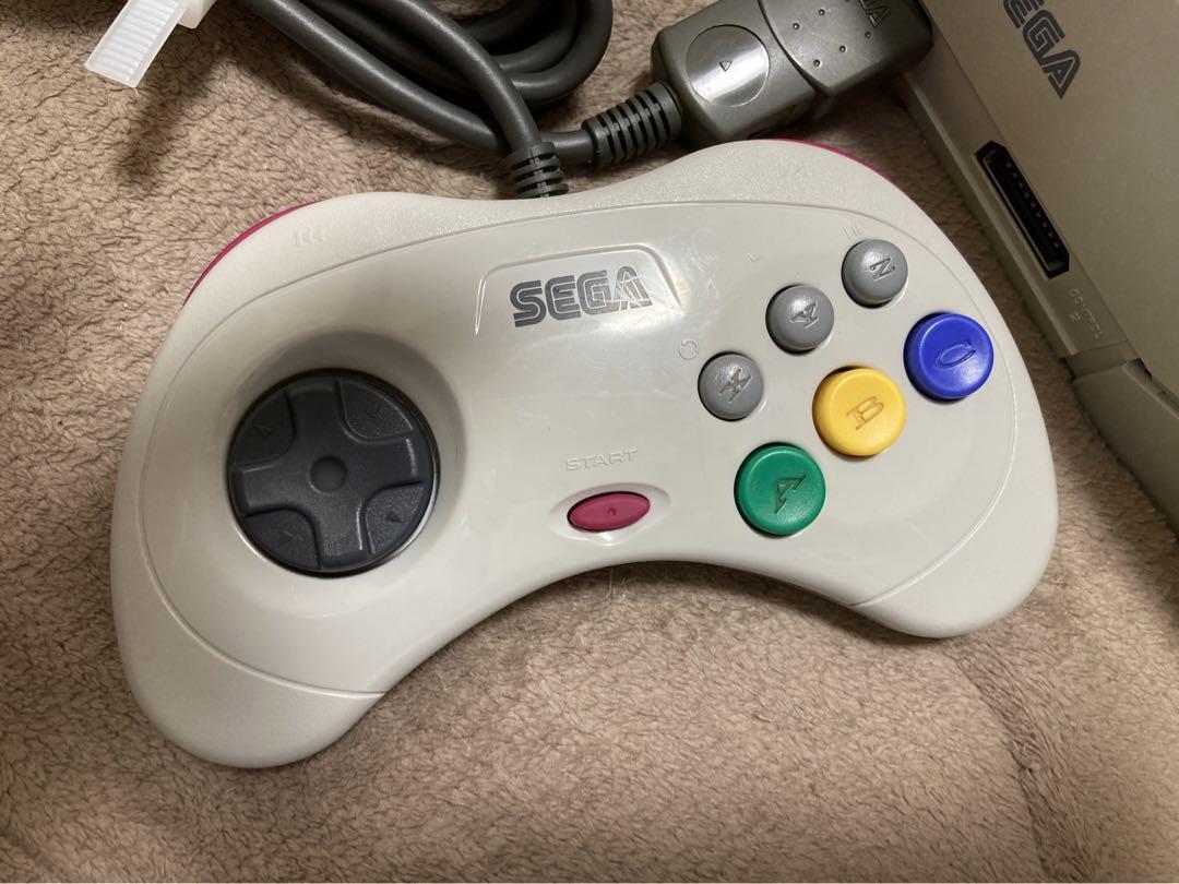 SEGA Saturn WHITE Console Tested Work