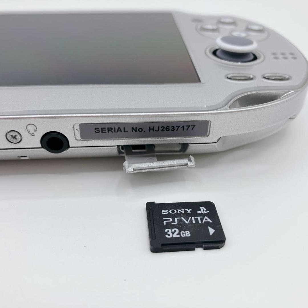 SONY PS Vita PCH-100 Limited Edition Console PCHJ-10007 Ice Silver wifi with Box
