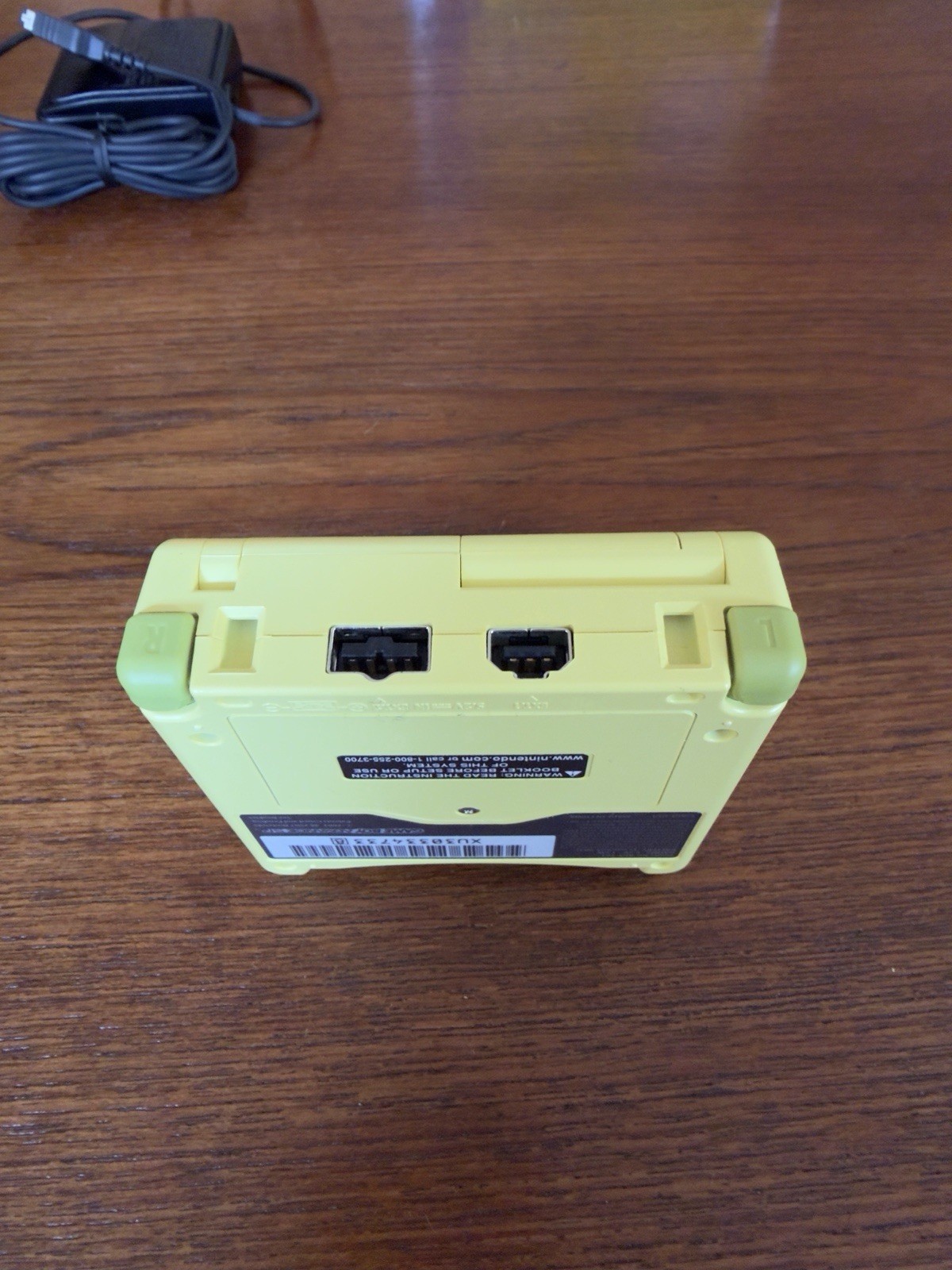 CIB Nintendo Game Boy Advance SP AGS-101 Backlit SpongeBob Toys R Us Yellow NTSC
