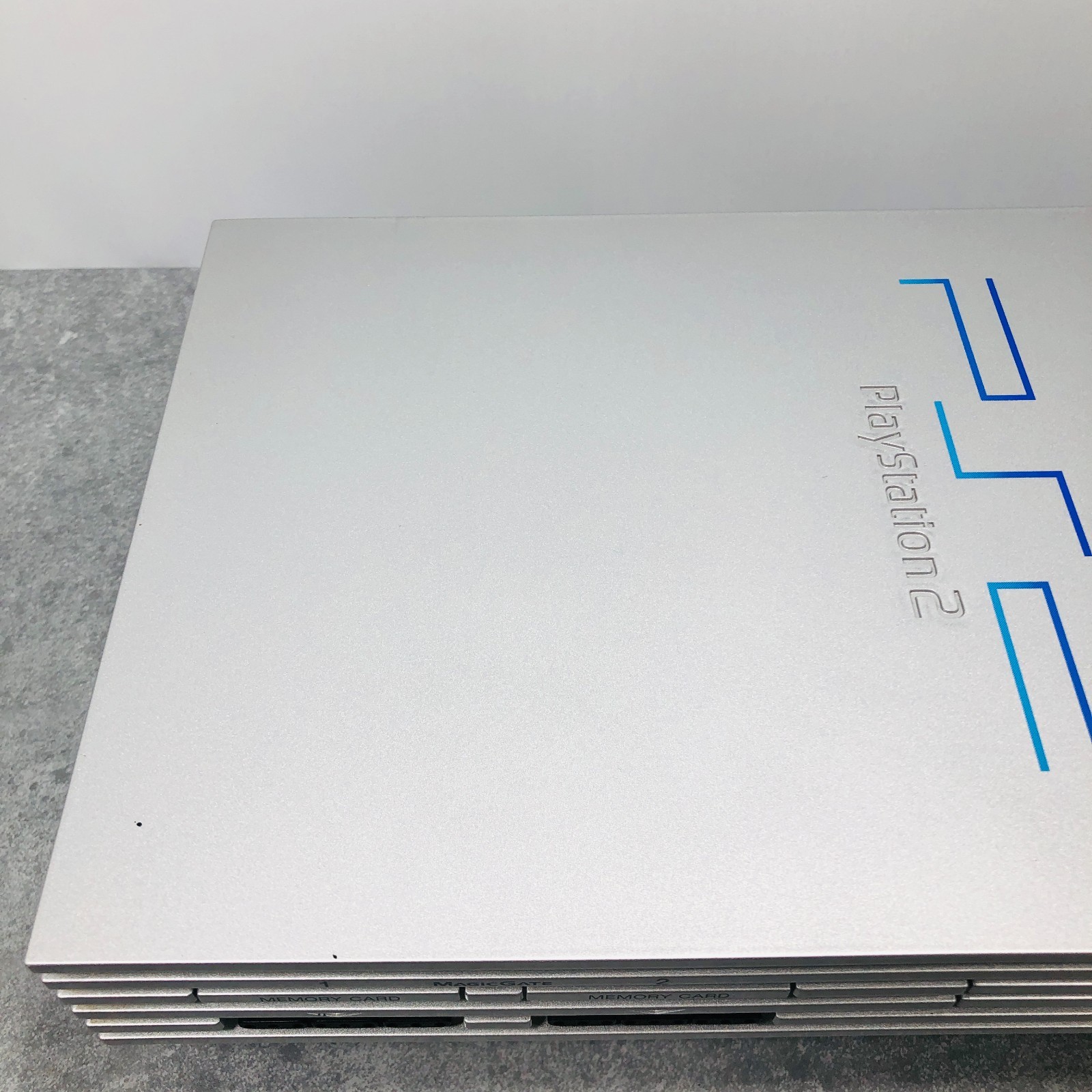 [Ex+5] Sony PS2 / Playstation PS 2 SCPH 39000 Silver Console NTSC-J Japan 06-37