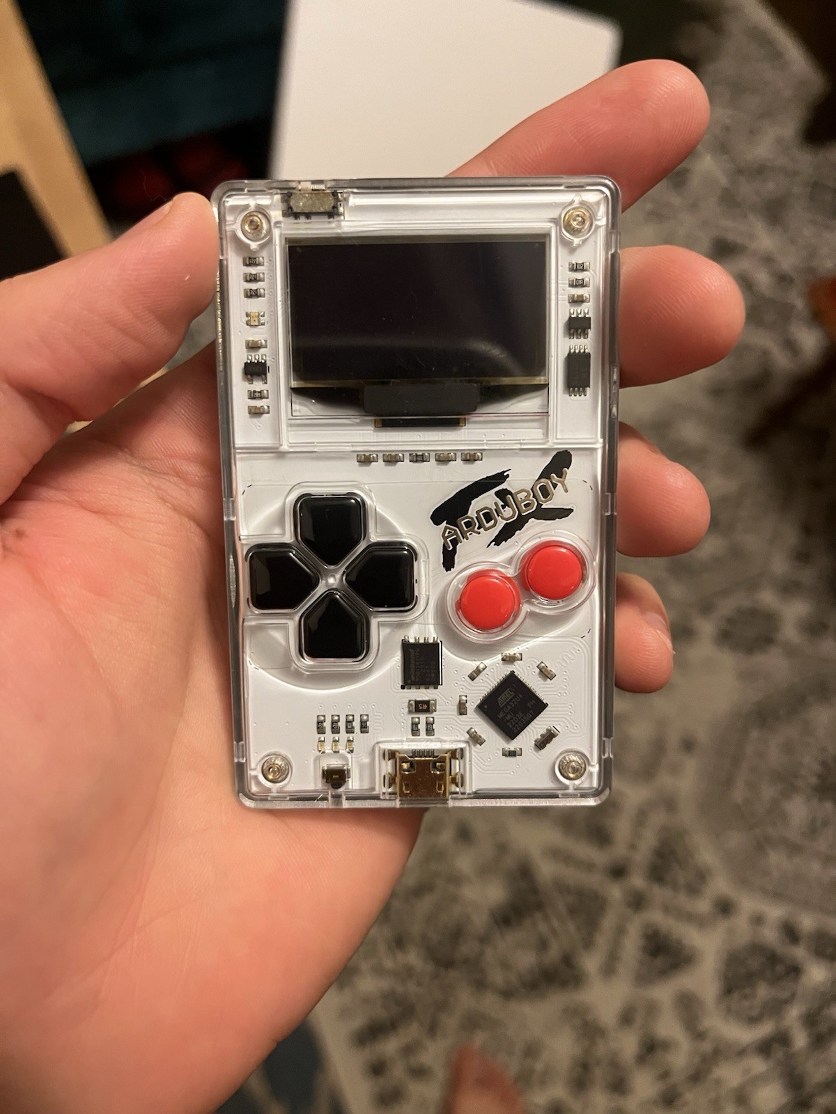 Arduboy FX Handheld Game Development System 8-Bit Open Source with 200+ Games