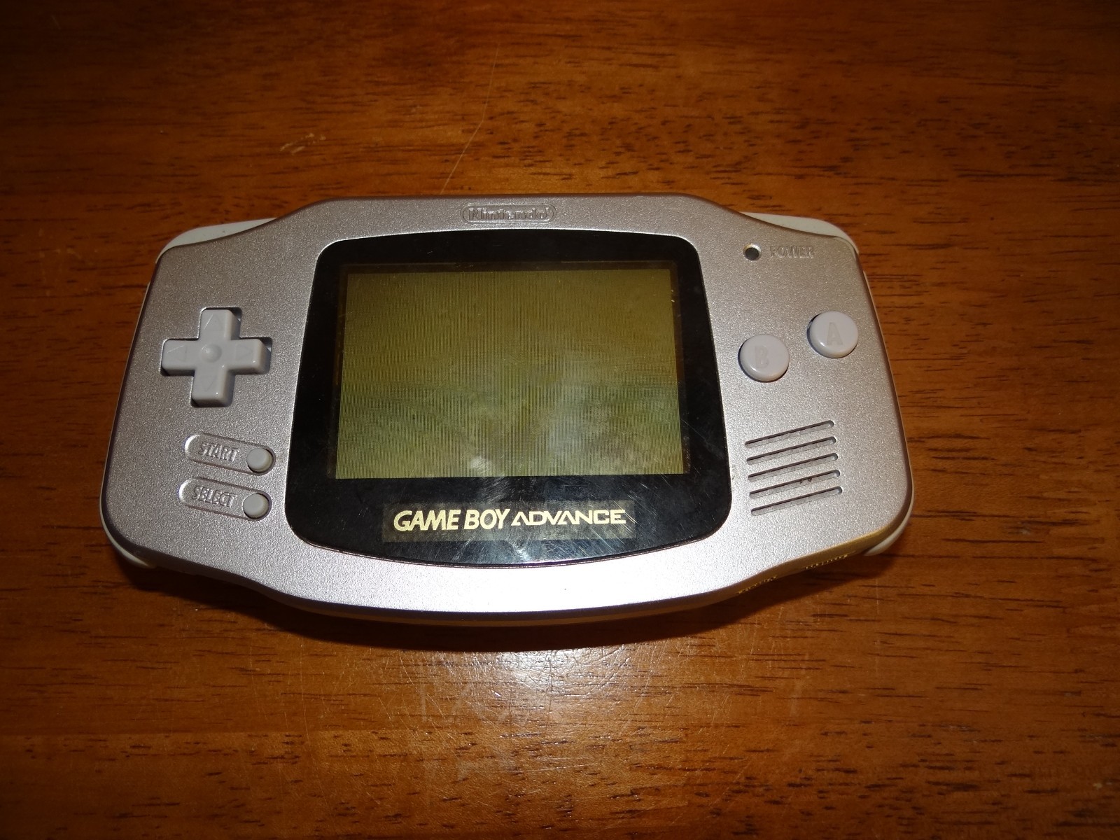 Nintendo Game Boy Advance AGB-001 Silver Handheld Console OEM – Tested Working