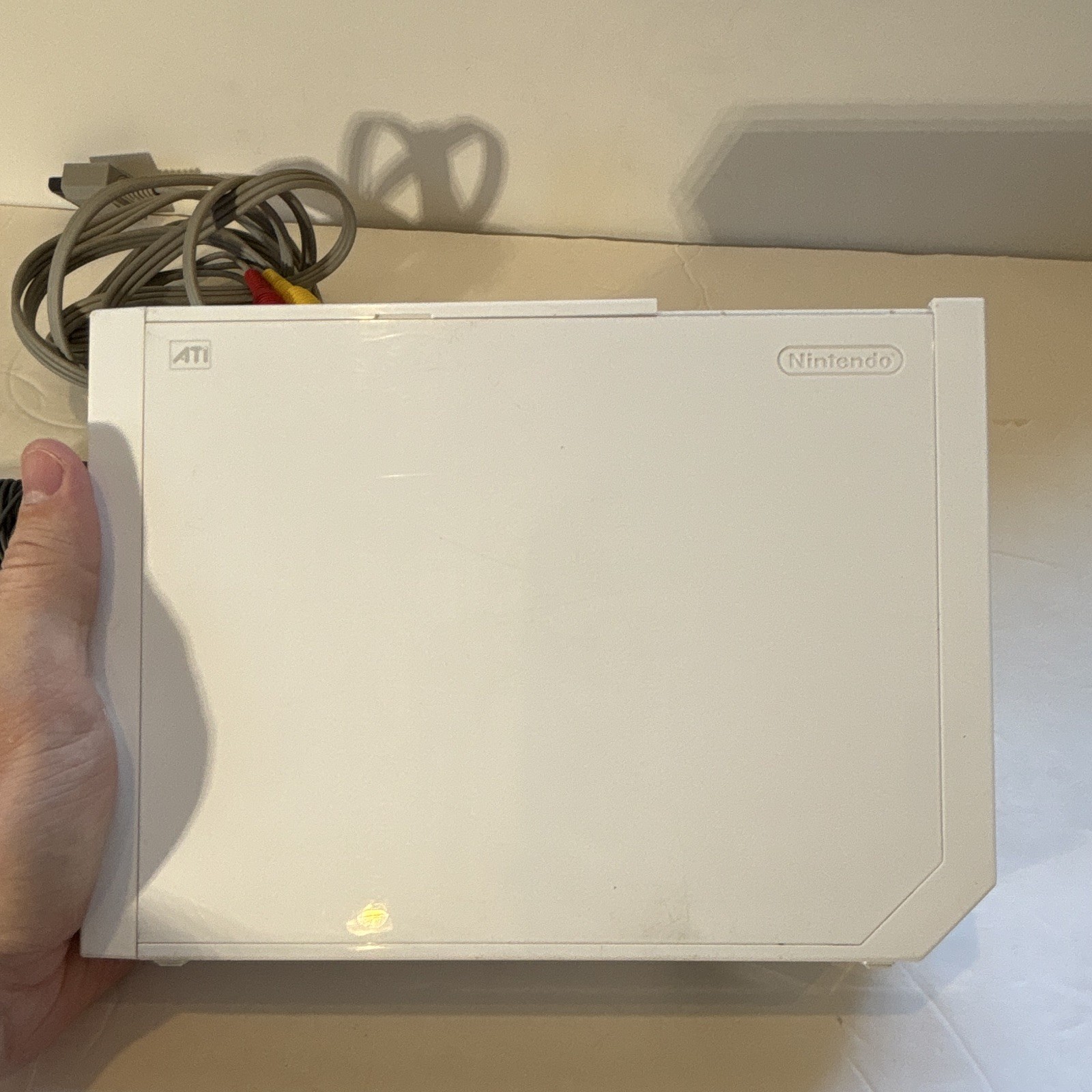 Nintendo Wii RVL-001 (USA) White Console Bundle w/ 2 Remotes