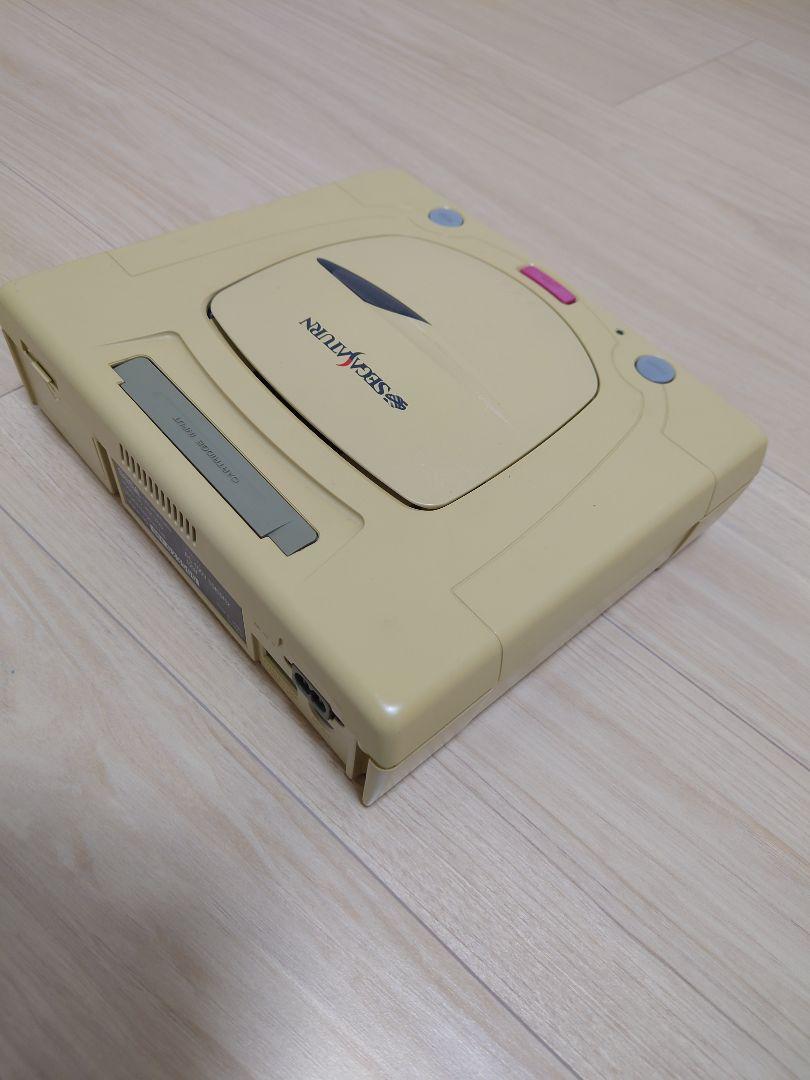 Sega Saturn Console White HST-3220 Japanese Version