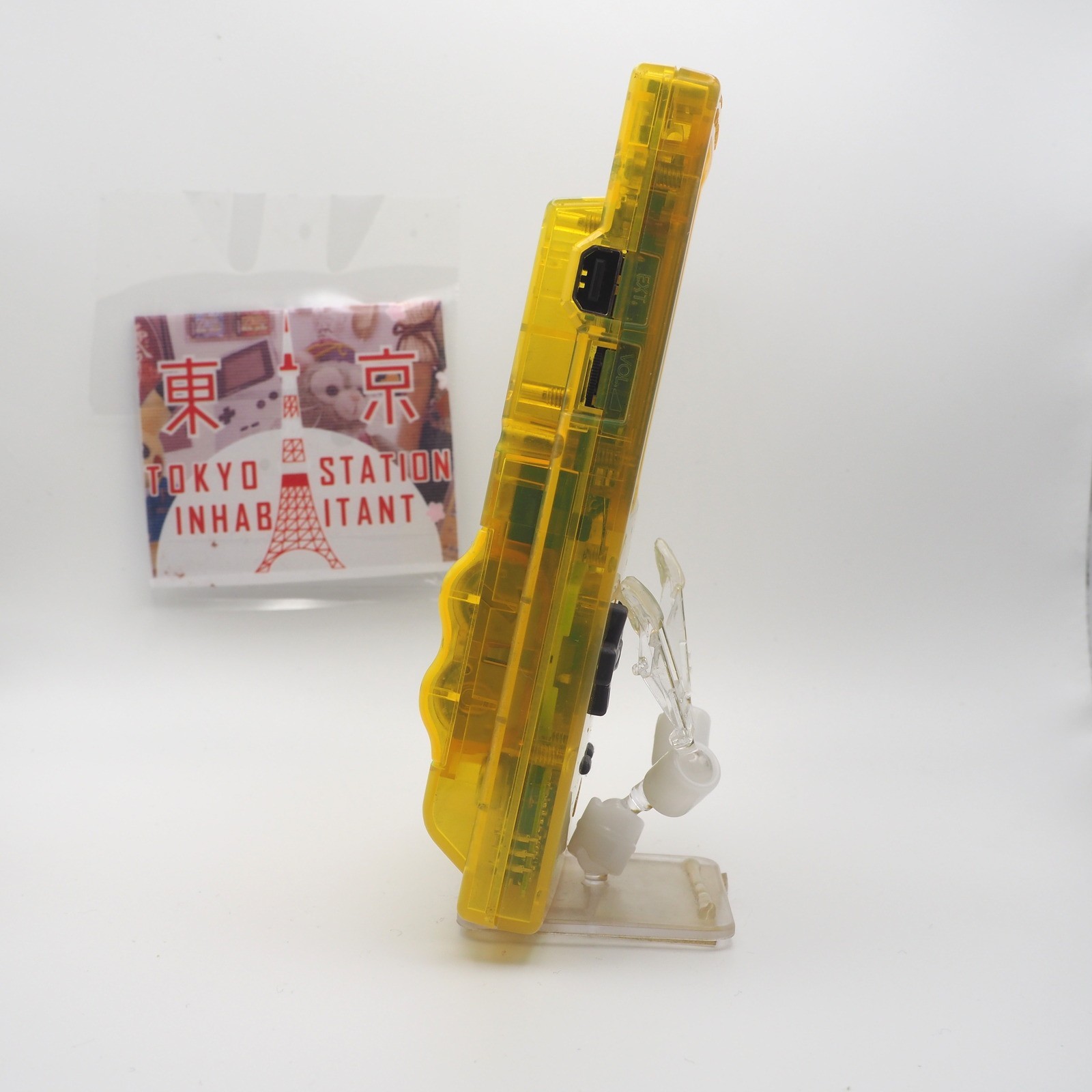 OEM Nintendo Game Boy Light Toys R Us Edition Clear Yellow MGB-101 TESTED #1[EX]