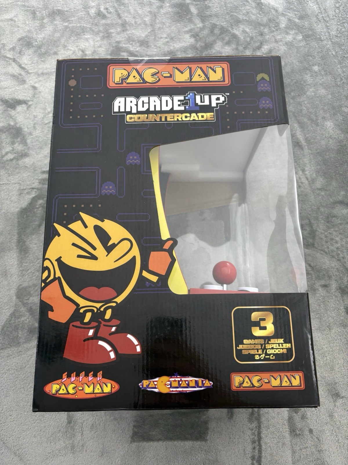PAC-Man Countercade Portable Pac-Man PacMania Super PacMan Retro Arcade1Up 13.1″